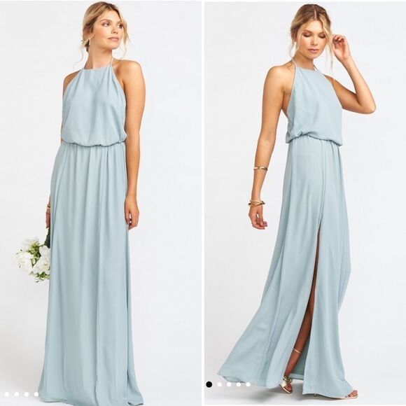 Show Me Your Mumu Heather Halter Maxi Dress - Picture 1 of 2